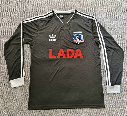 Maillot Colo-Colo Vintage 1991 Manches Longues - Noir