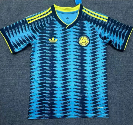 Maillot Colombie Coupe du Monde 2026 Exterieur - Bleu Maillot Colombie Coupe du Monde 2026 Exterieur - Bleu