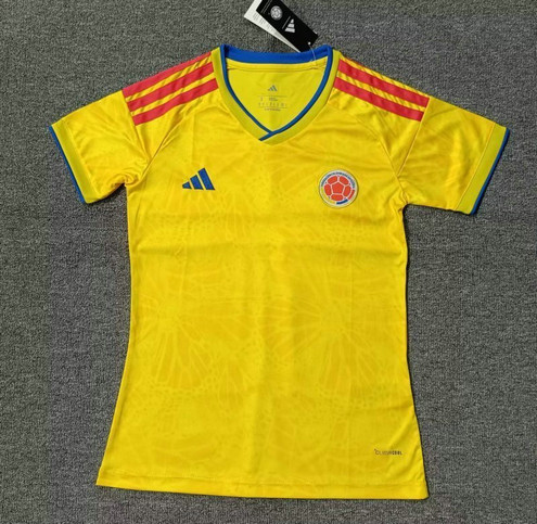 Maillot Colombie Femme Coupe du Monde 2026 Domicile - Jaune