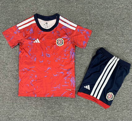 Maillot Costa Rica Enfant Coupe du Monde 2026 Domicile - Rouge