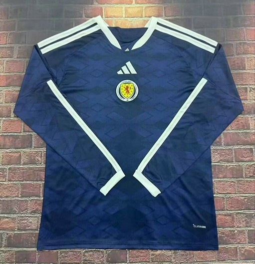 Maillot Écosse Coupe du Monde 2026 Domicile Manches Longues