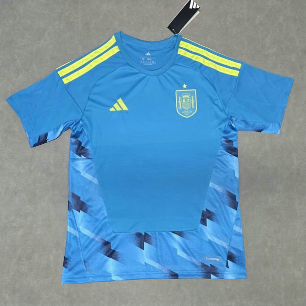 Maillot Espagne Coupe du Monde 2026 Gardien de but - Bleu