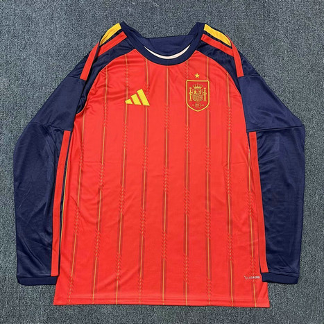 Maillot Espagne Coupe du monde 2026 Domicile Manches Longues