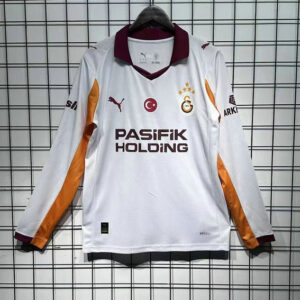 Maillot Galatasaray 2025 2026 Exterieur Manches Longues - Blanc