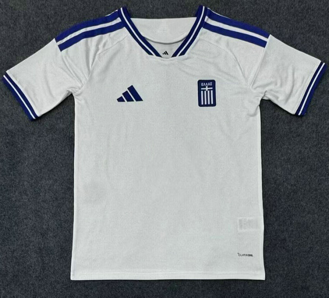 Maillot Grèce 2026 2027 Domicile - Blanc