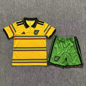 Maillot Jamaica Enfant 2026 2027 Domicile - Jaune Vert