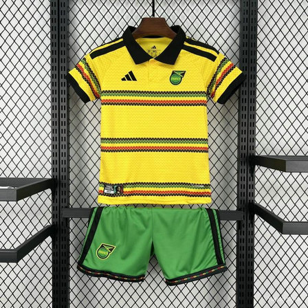Maillot Jamaica Enfant 2026 2027 Domicile - Jaune Vert
