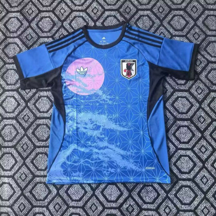 Maillot Japon 2025 2026 Rétro - Bleu