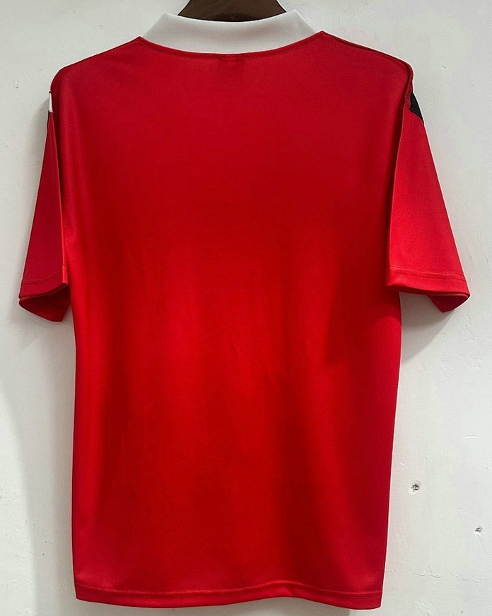 Maillot Kaiserslautern Vintage 1991 1992 Domicile - Rouge Blanc
