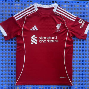 Maillot Liverpool 2025 2026 Domicile - Rouge