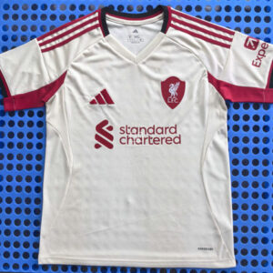 Maillot Liverpool 2025 2026 Exterieur - Blanc