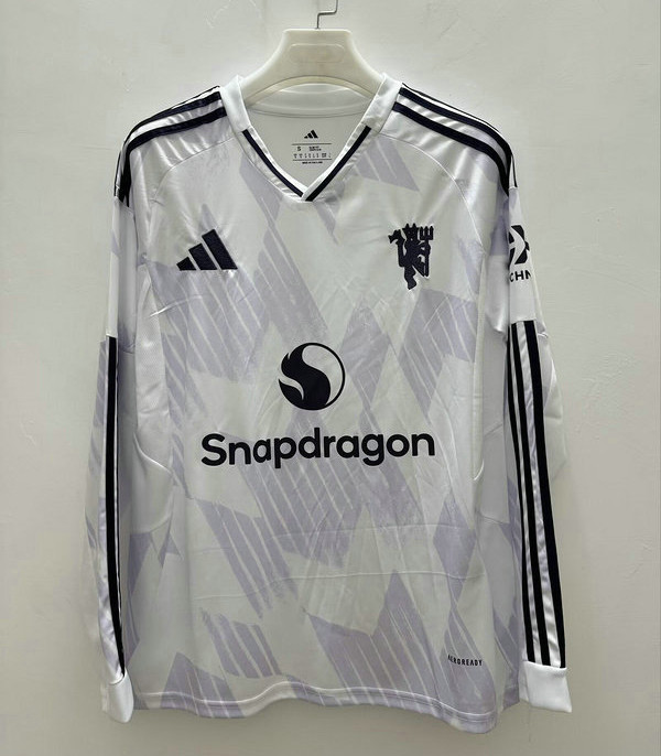 Maillot Manchester United 2025 2026 Exterieur Manches Longues