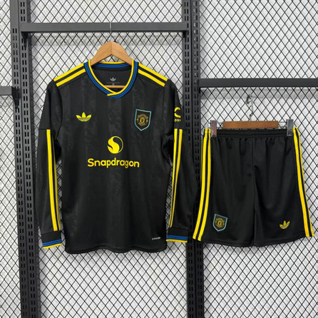 Maillot Manchester United Enfant 2025 2026 Third Manches longues