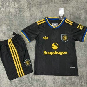 Maillot Manchester United Enfant 2025 2026 Third - Noir