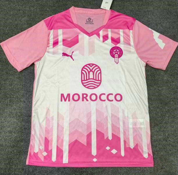 Maillot Maroc 2025 2026 Concept Version D - Rose Maillot Maroc 2025 2026 Concept Version D - Rose