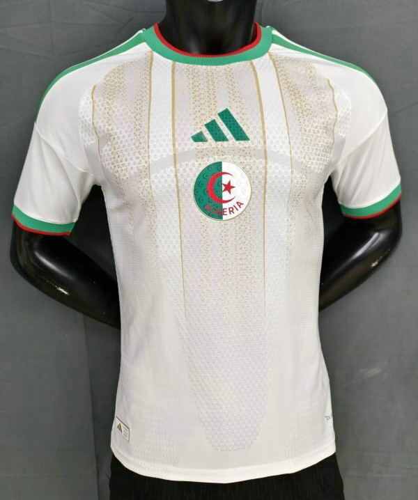Maillot Match Algérie Coupe du Monde 2026 Domicile - Blanc