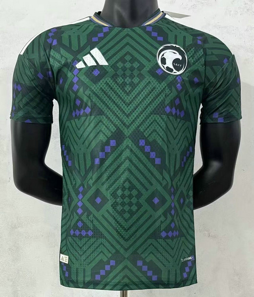 Maillot Match Arabie Saoudite Coupe du Monde 2026 Domicile - Vert