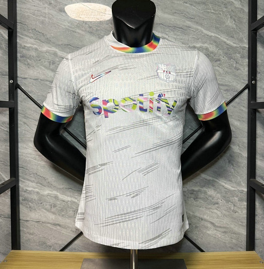 Maillot Match Barcelone 2025 2026 - Blanc Maillot Match Barcelone 2025 2026 - Blanc