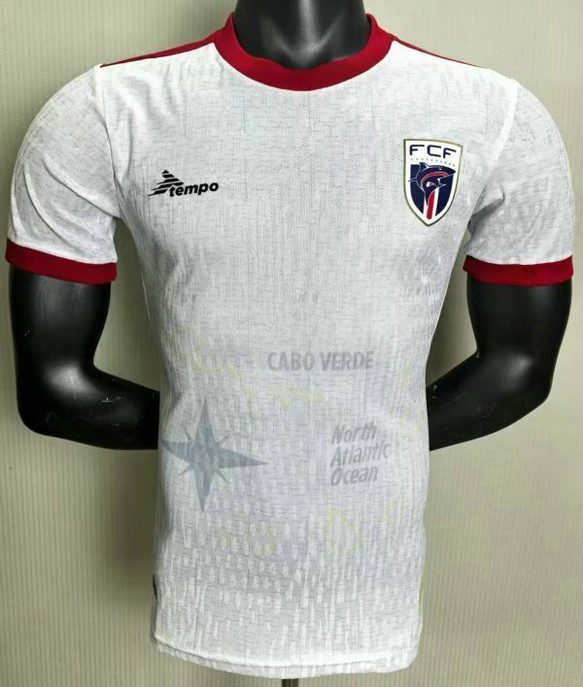 Maillot Match Cap-Vert Coupe du Monde 2026 Exterieur - Blanc