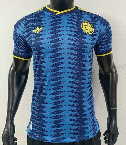 Maillot Match Colombie Coupe du monde 2026 Exterieur - Bleu
