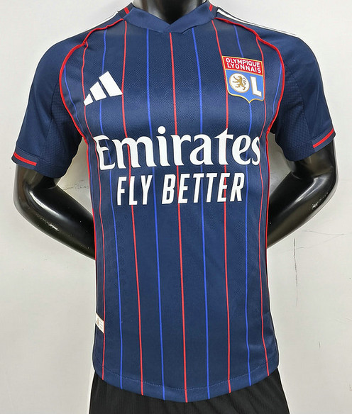 Maillot Match Olympique Lyon 2025 2026 Exterieur