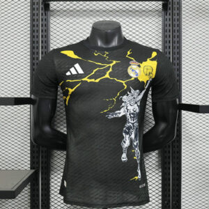 Maillot Match Real Madrid 2025 2026 Concept Anime - Noir