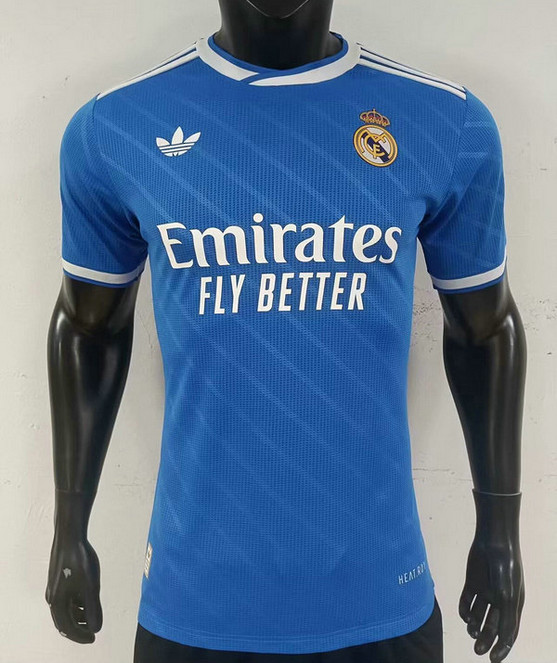 Maillot Match Real Madrid 2025 2026 Third - Bleu