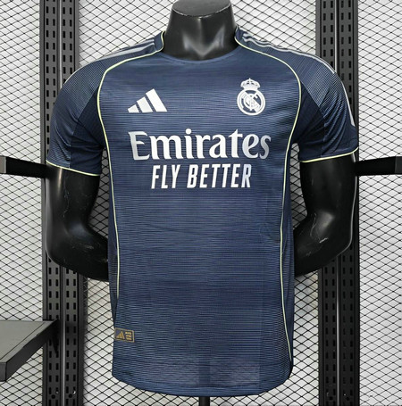 Maillot Match Real Madrid 2025 2026 exterieur Maillot Match Real Madrid 2025 2026 Exterieur