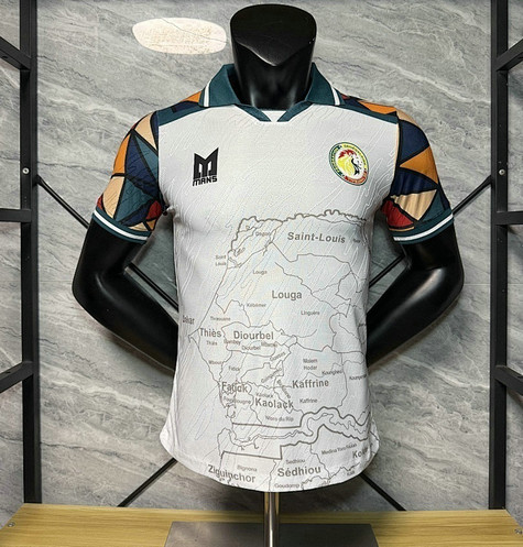 Maillot Match Sénégal 2026 2027 Concept Blanc