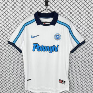 Maillot Naples Vintage 1998 1999 Exterieur - Blanc