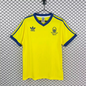 Maillot Nottingham Forest Vintage 1977 1978 Exterieur - Jaune