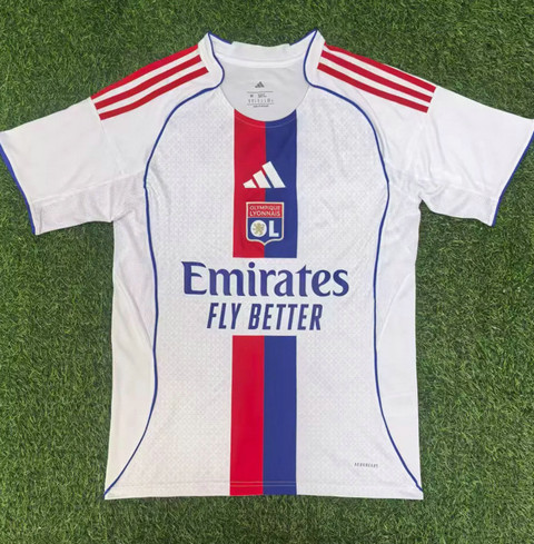 Maillot Olympique Lyon 2025 2026 Domicile - Blanc