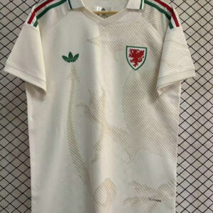 Maillot Pays de Galles 2026 2027 Exterieur - Blanc