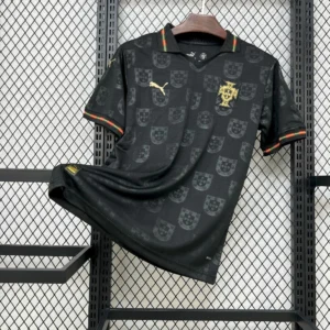 Maillot Portugal Coupe du Monde 2026 Exterieur - Noir