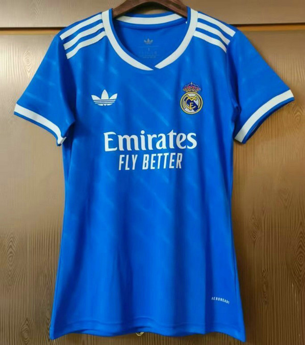Maillot Real Madrid Femme 2025 2026 Third bleu Maillot Real Madrid Femme 2025 2026 Third - Bleu