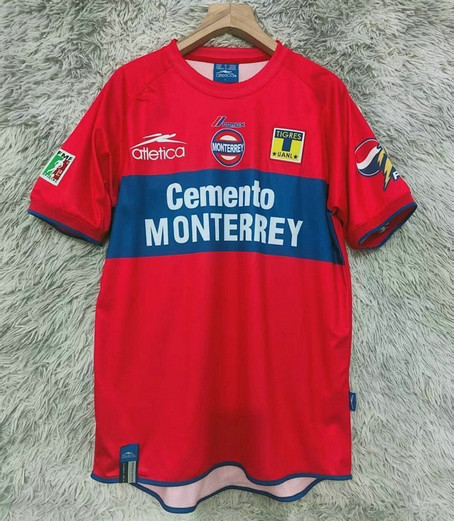 Maillot Tigres UANL Vintage 2002 2003 - Rouge