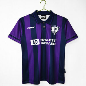 Maillot Tottenham Vintage 1995 1997 Exterieur - Violet Noir