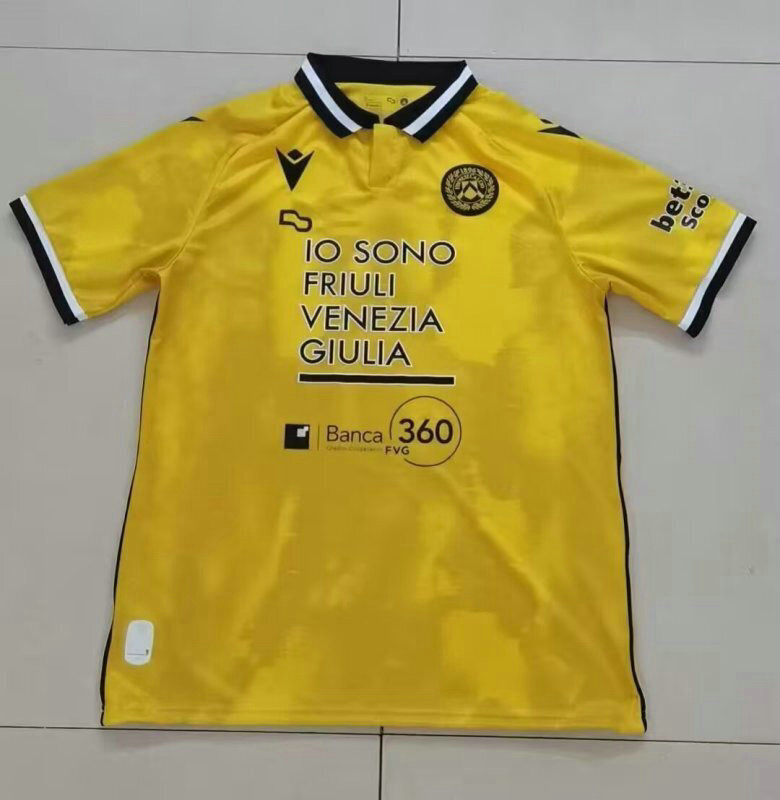 Maillot Udinese 2025 2026 Third - Jaune