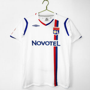 Maillot Vintage Olympique Lyon 2008 2009 Domicile - Blanc