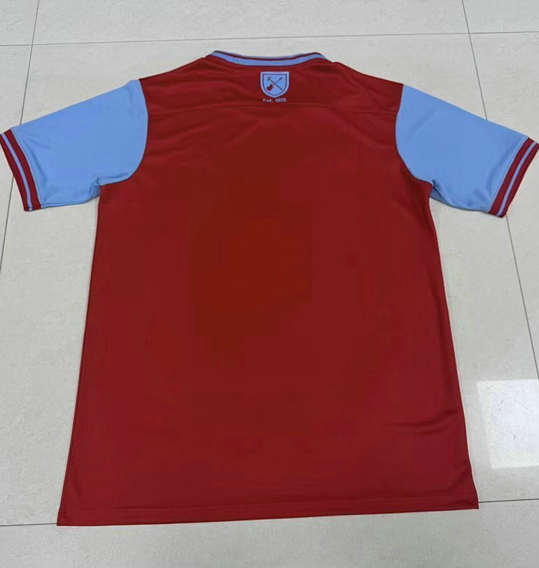 Maillot West Ham United 2025 Iron Maiden 50 ans