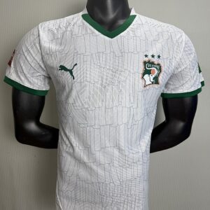 Maillot édition spéciale Côte d'Ivoire version joueur blanc 2025