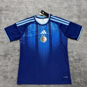 Maillot d'entraînement de l'Algérie, version supporter bleue, 2026-2027