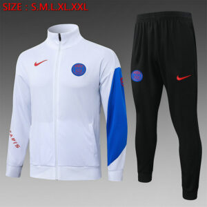 Ensemble Veste PSG 2025 2026 - Blanc Noir