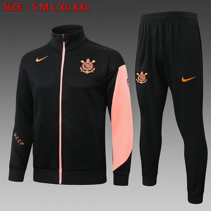 Ensemble Veste Corinthians 2025 2026 - Noir