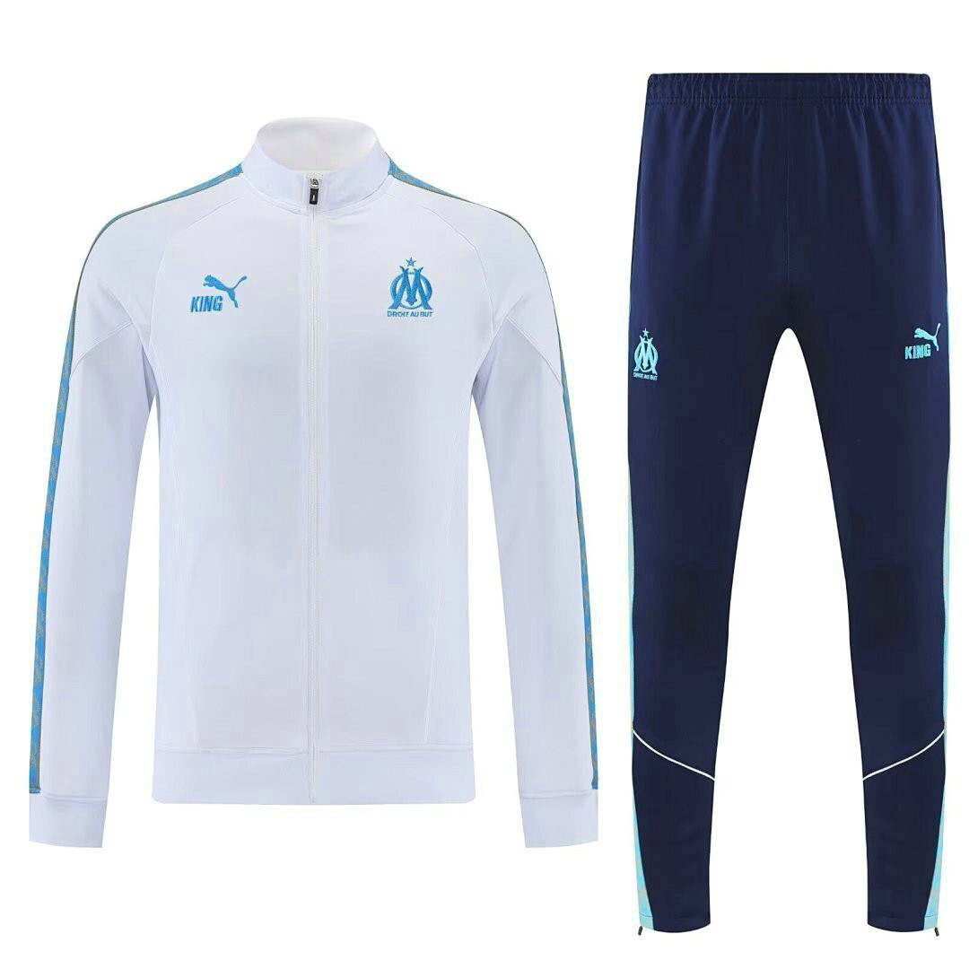 Ensemble Veste Marseille 2025 2026 - Blanc