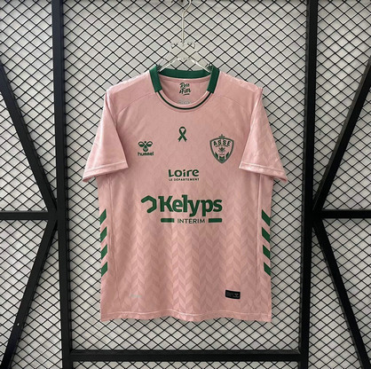Maillot A.S. Saint-Étienne Octobre Rose 2025 2026 - Rose