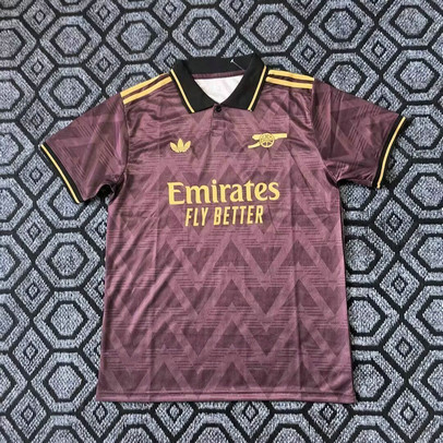 Maillot Arsenal 2025 2026 Concept bordeaux Maillot Arsenal 2025 2026 Concept Bordeaux