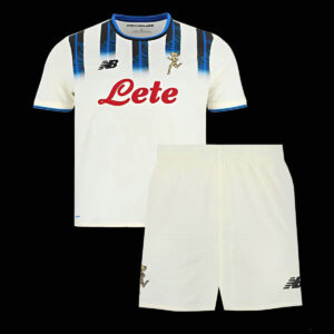 Maillot Atalanta Enfant 2025 2026 Exterieur - Blanc