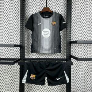 Maillot Barcelone Enfant 2025 2026 Gardien de but - Noir