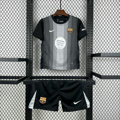 Maillot Barcelone Enfant 2025 2026 Gardien de but - Noir
